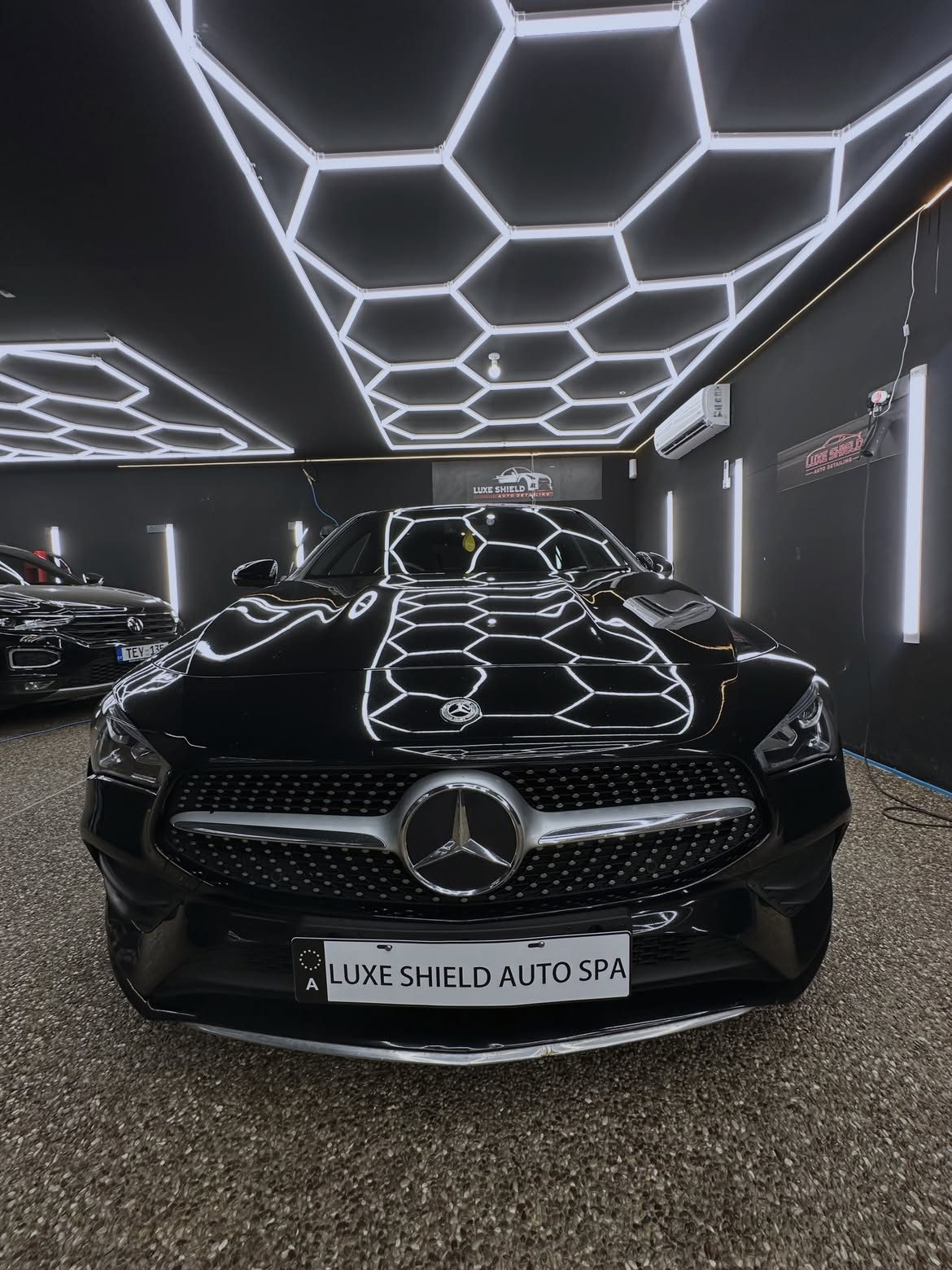Mercedes CLA — finish after a full detail